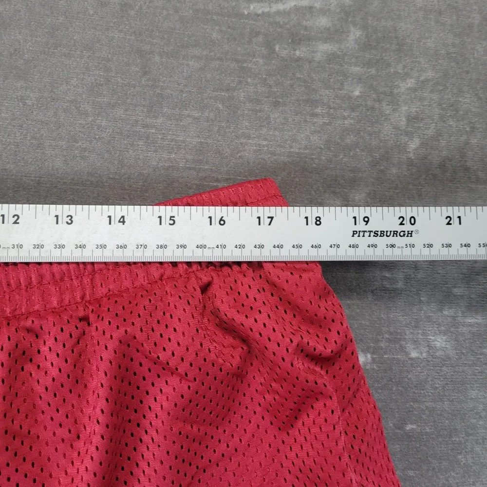 NCAA South Carolina‎ Gamecocks Mens Large Red Mesh Athletic Shorts Y2K